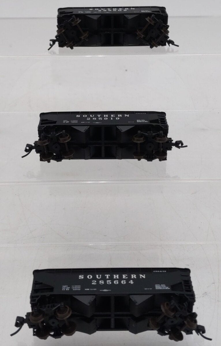 Atlas 50001198 N Southern 2-Bay Offset Side Hoppers 3-Pack #285509,285664,285919