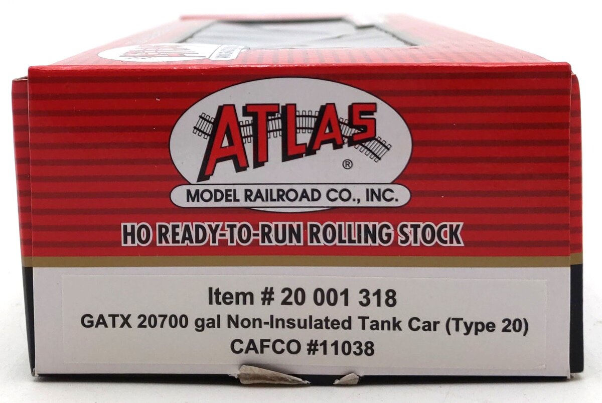 Atlas 20001318 HO Scale GATX/CAFCO 20.7k Tank Car #11038