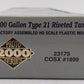 Proto 2000 23175 HO Scale COSX 10K Gallon Type 21 Riveted Tank Car #1899 LN/Box