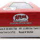 Atlas 20003738 HO Union Tank Car UTLX 11k Gallon Tank Car with Platform #96264
