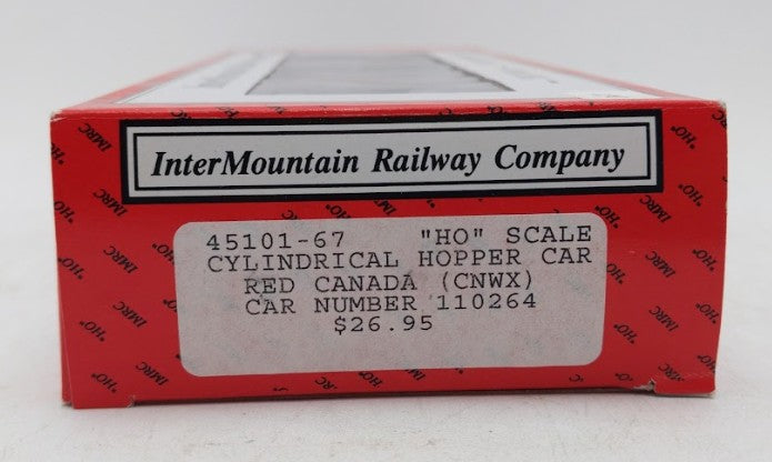 InterMountain 45101-67 HO Canadian Wheat Board Cylindrical Hopper Car #110264 LN/Box