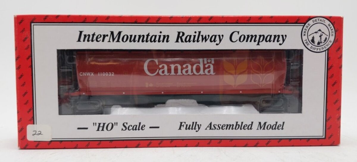 InterMountain 45101-65 HO Canadian Wheat Board Cylindrical Hopper Car #110032 LN/Box