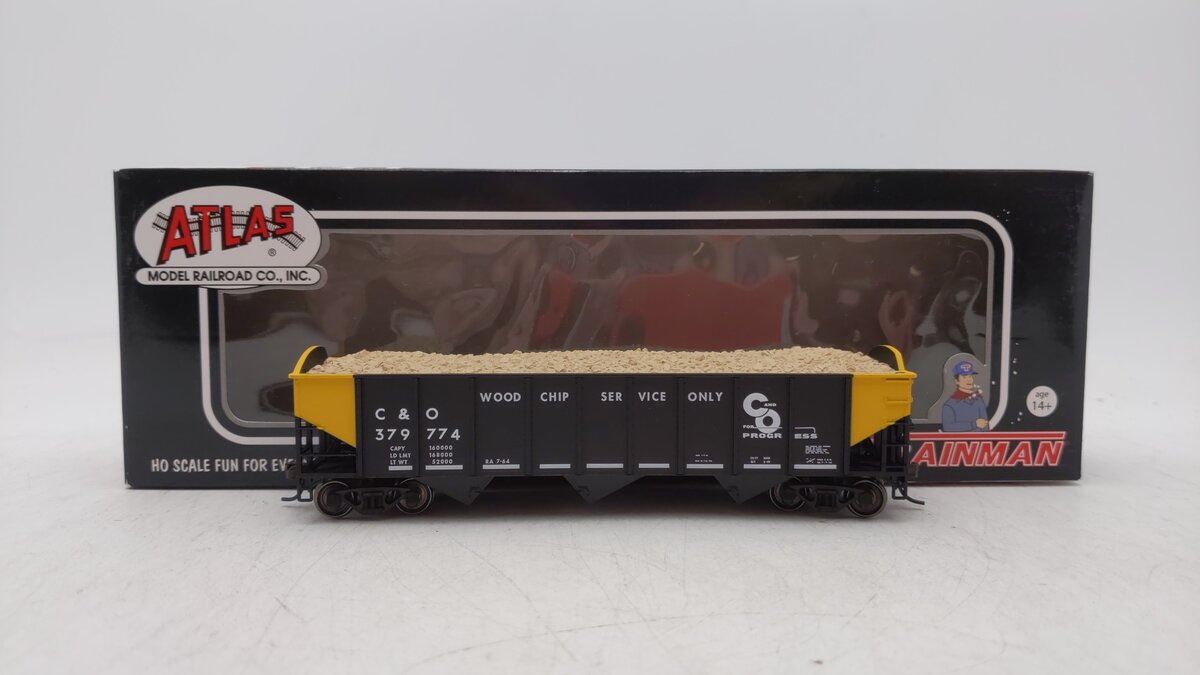 Atlas 20002919 HO Chesapeake & Ohio 70' Ton Hoper #379774