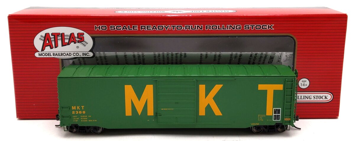 Atlas 20003999 HO Scale M-K-T 50' Single Door Box Car #2388