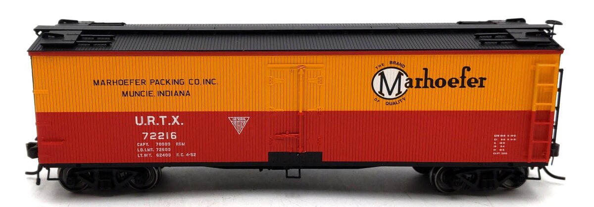 Atlas 20003809 HO Marhoefer Packing 40' Wood Reefer Car #72216