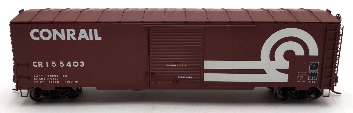 Atlas 20003385 HO Scale Conrail 50' Single Door Box Car #155403