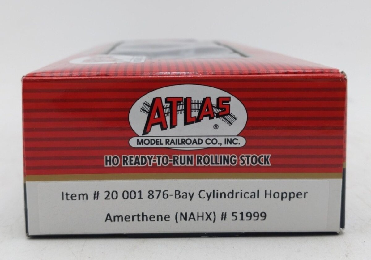Atlas 20001876 HO Scale Amerthene NAHX 3-Bay Cylindrical Hopper #51999