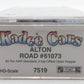 Kadee 7519 HO Scale Alton Road 50 Ton AAR Std 2-Bay Offset Open Hopper #61073