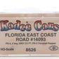 Kadee 8626 HO Scale Florida East Coast PS-2 2-Bay Covered Hopper #14093 LN/Box