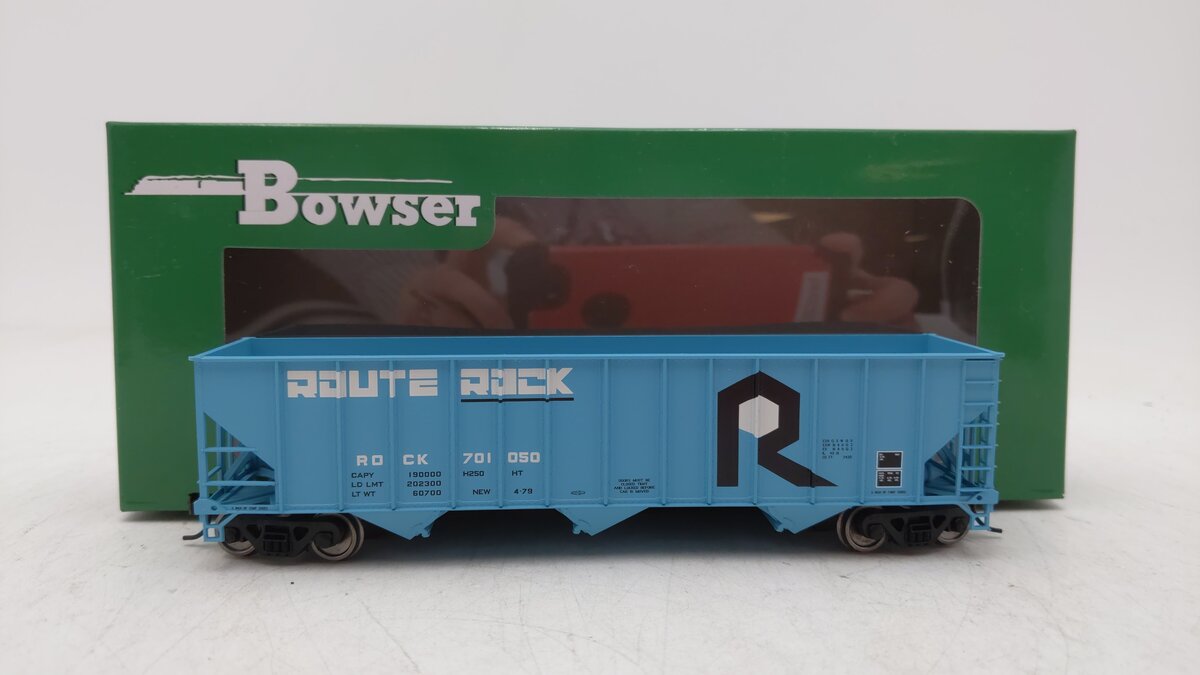 Bowser 42397 HO Rock Island 100-Ton 3-Bay Open Hopper #701050
