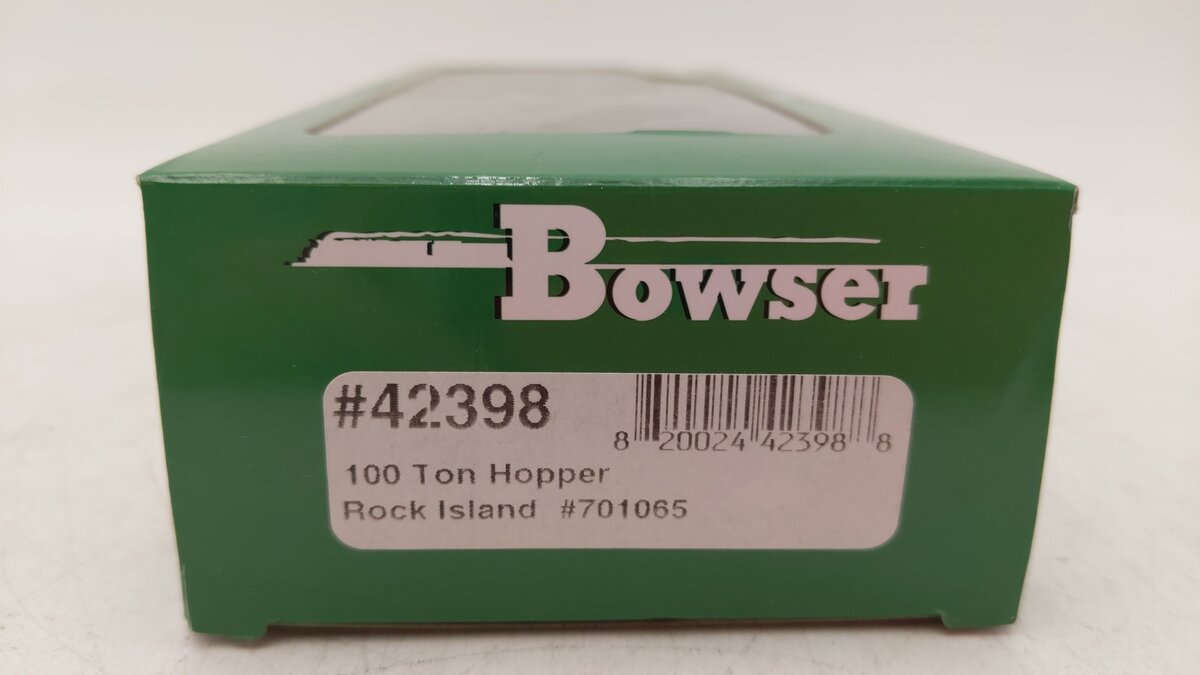 Bowser 42398 HO Rock Island 100 Ton Hopper Ready-To-Run #701065