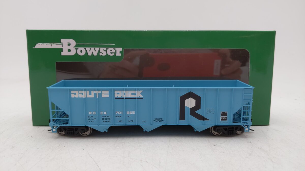 Bowser 42398 HO Rock Island 100 Ton Hopper Ready-To-Run #701065