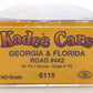 Kadee 6115 HO Georgia & Florida 50' PS-1 Boxcar #442