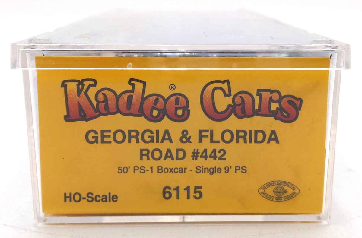 Kadee 6115 HO Georgia & Florida 50' PS-1 Boxcar #442