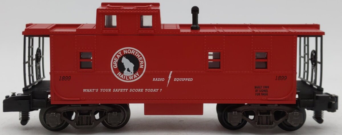 American Flyer 6-48214 S Gauge Great Northern (NASG) Offset Cupola Caboose LN/Box