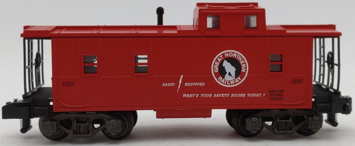 American Flyer 6-48214 S Gauge Great Northern (NASG) Offset Cupola Caboose LN/Box