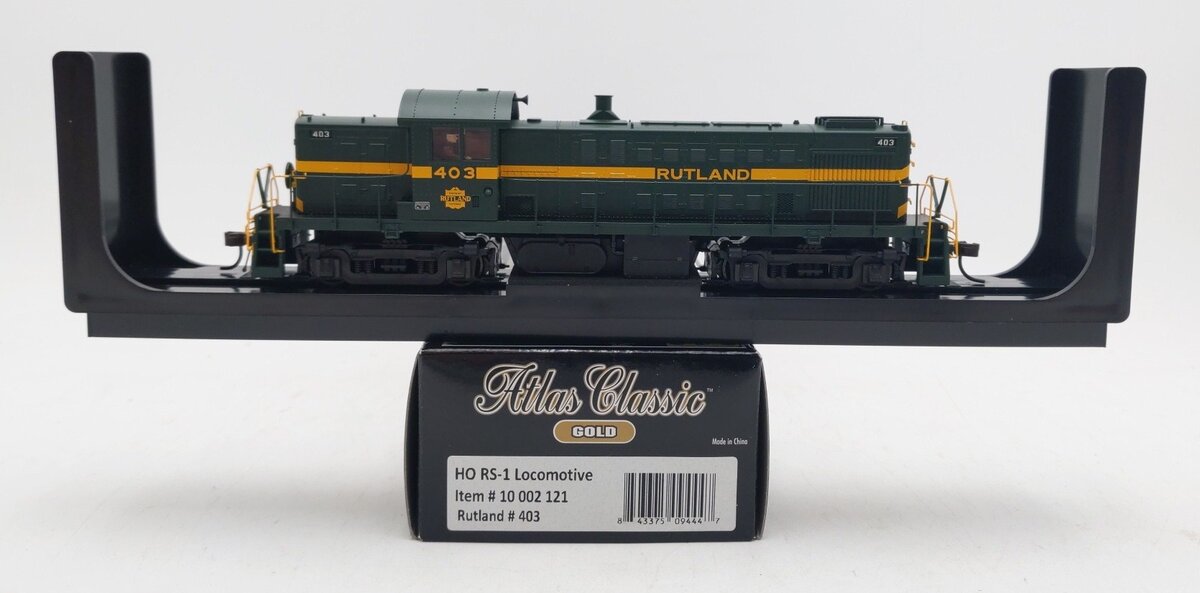 Atlas 10002121 HO Rutland Alco RS-1 Diesel Locomotive #403 w/LokSound & DCC
