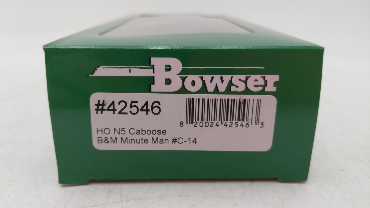 Bowser 42546 HO Boston & Maine Caboose #C-14