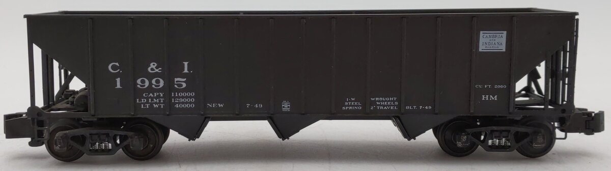 Chesapeake Models  S Gauge L&H H39 Hopper #184309 EX