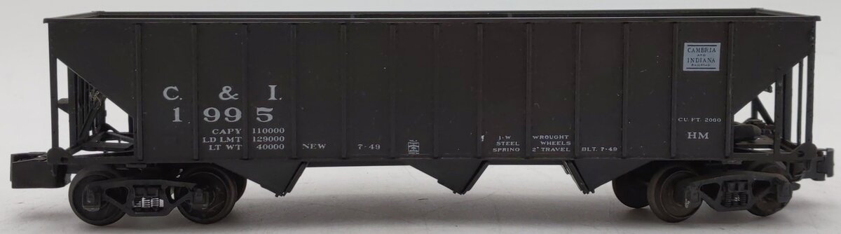 Chesapeake Models  S Gauge L&H H39 Hopper #184309 EX