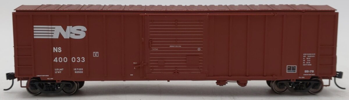 Walthers 910-1863 HO Norfolk Southern RTR 50' ACF Exterior Post Boxcar # 400033
