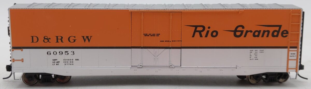 Rivarossi HR6583C HO D&RGW 50' Plug-Door Boxcar #60953