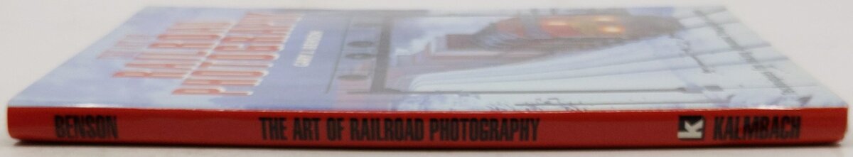 Art of Railroad Photography Hardcover Book By Gary Benson EX