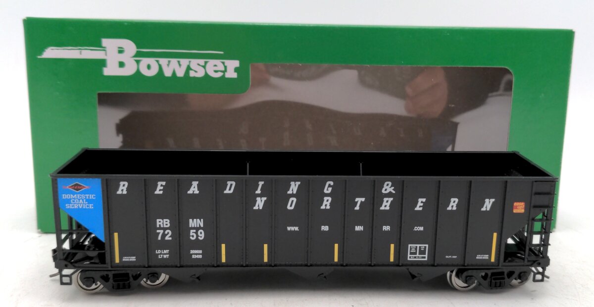 Bowser 43230 HO Reading & Northern H-43 100 Ton Hopper Car #7259
