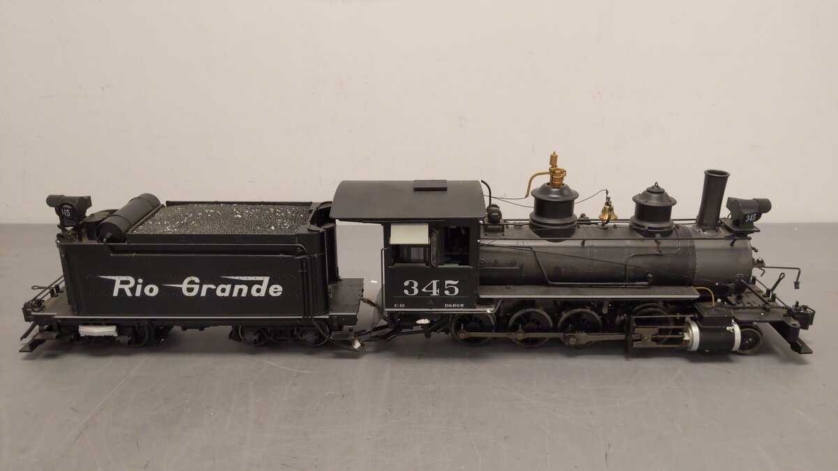 Bachmann 83194 D&RGW C-19 2-8-0 DCC Ready Steam Locomotive #345 EX