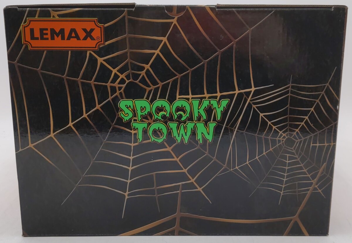 Lemax 75171 Spooky Town Dead Fraternity Ceramic Building EX/Box