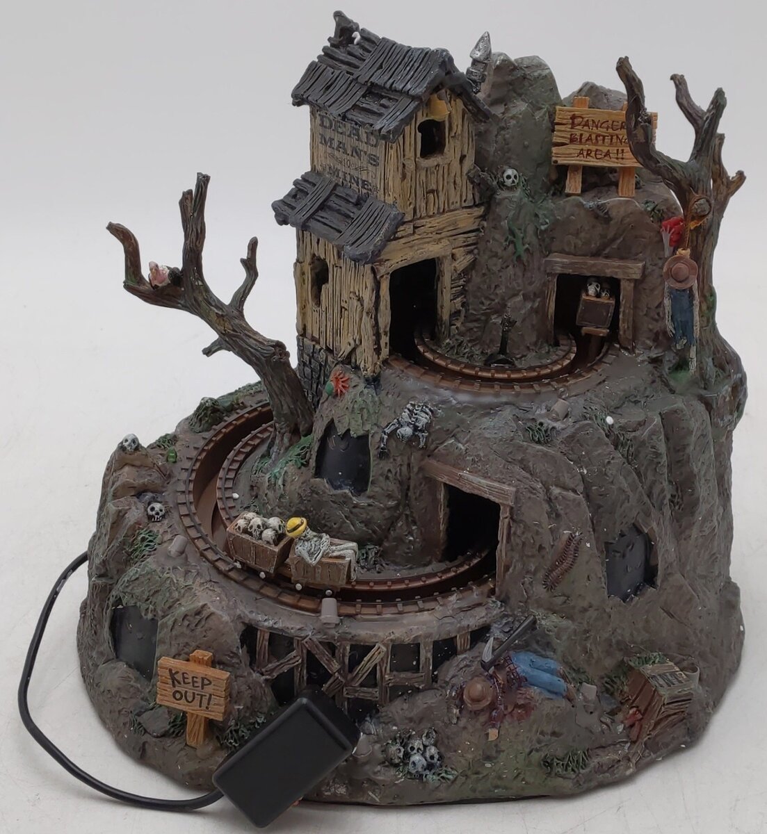 Lemax 64424 Spooky Town Animated Dead Man's Mine EX/Box