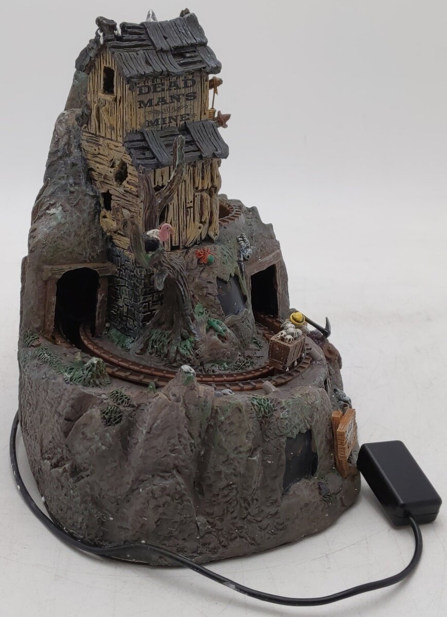 Lemax 64424 Spooky Town Animated Dead Man's Mine EX/Box