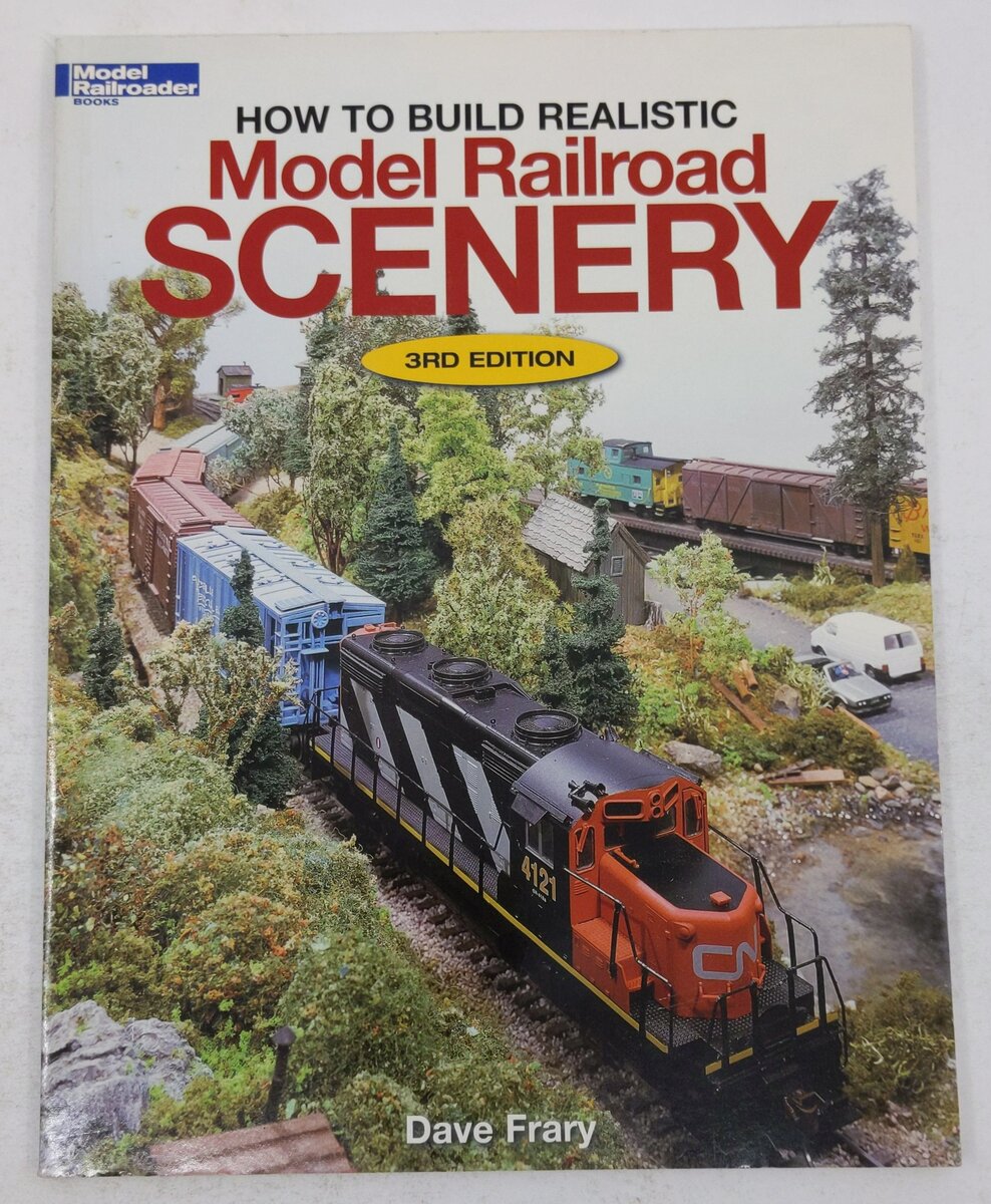 How To Build Realistic Model Railroad Scenery Paperback Book By Dave Frary EX