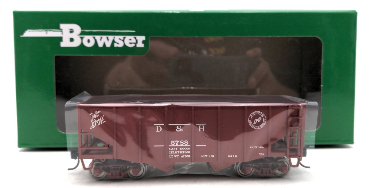 Bowser 42265 HO Delaware and Hudson 55-Ton Fishbelly Hopper #5788