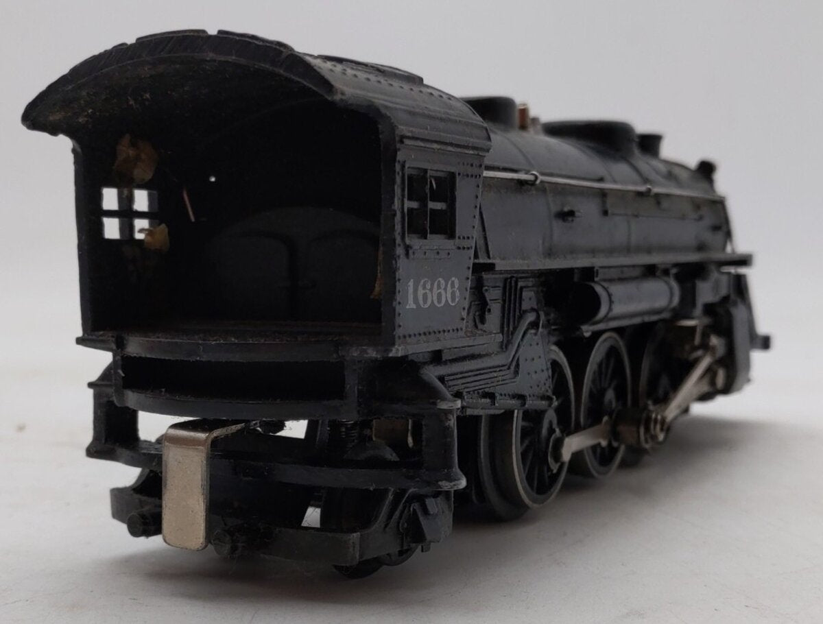 Lionel 1666 Vintage O 2-6-2 Die-Cast Steam Locomotive/Box