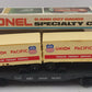 Lionel 6-9383 O Gauge Union Pacific FAR Piggyback Flatcar w/ Trailers EX/Box