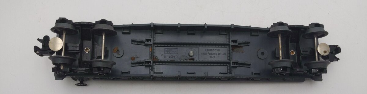 Lionel 6-9383 O Gauge Union Pacific FAR Piggyback Flatcar w/ Trailers EX/Box