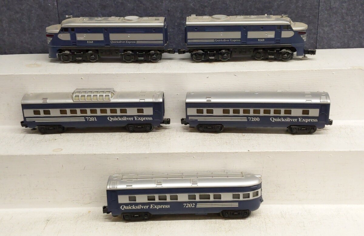 Lionel 6-1253 Quicksilver Express O Gauge Starter Train Set EX/Box