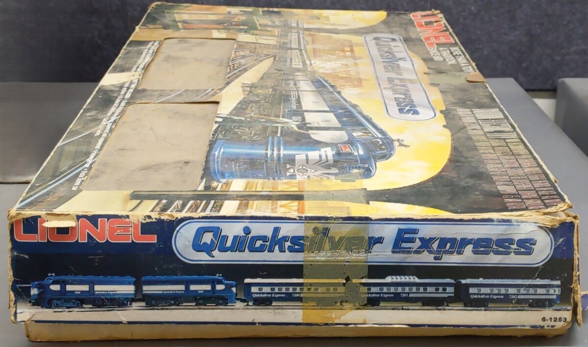 Lionel 6-1253 Quicksilver Express O Gauge Starter Train Set EX/Box