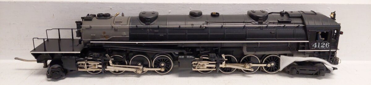 MTH 20-3125-1 O Gauge SP AC-6 Cab-Forward Steam Locomotive ONLY w/PS1 EX/Box