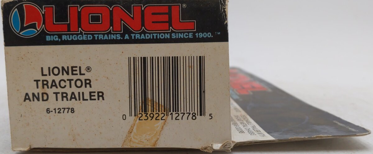 Lionel 6-12778 O Conrail Tractor & Trailer Truck LN/Box