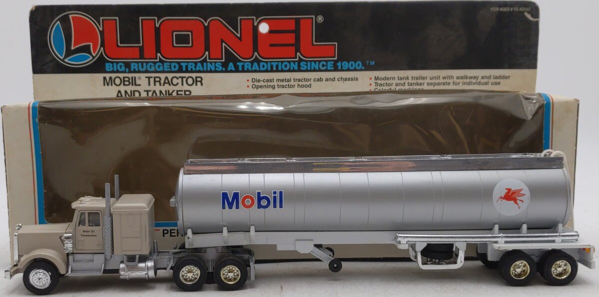 Lionel 6-12808 O Gauge Mobil Tank-Tractor Trailer Truck LN/Box