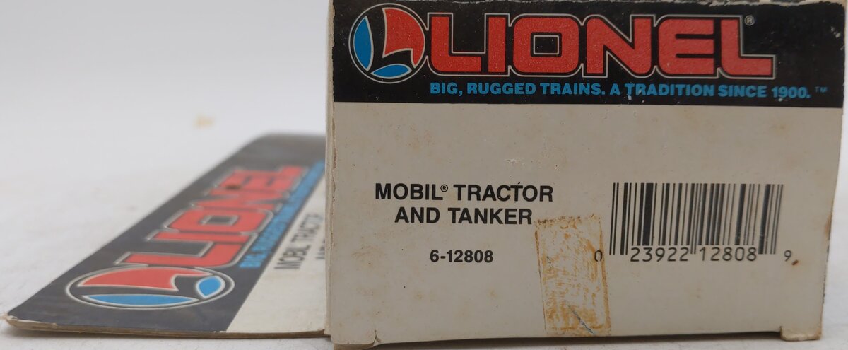 Lionel 6-12808 O Gauge Mobil Tank-Tractor Trailer Truck LN/Box