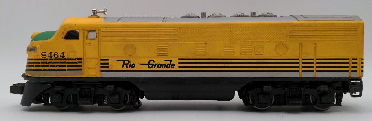 Lionel 6-8464 O Gauge Rio Grande F3 A Powered Diesel Locomotive #8464 EX