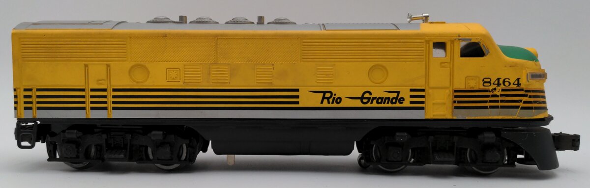 Lionel 6-8464 O Gauge Rio Grande F3 A Powered Diesel Locomotive #8464 EX
