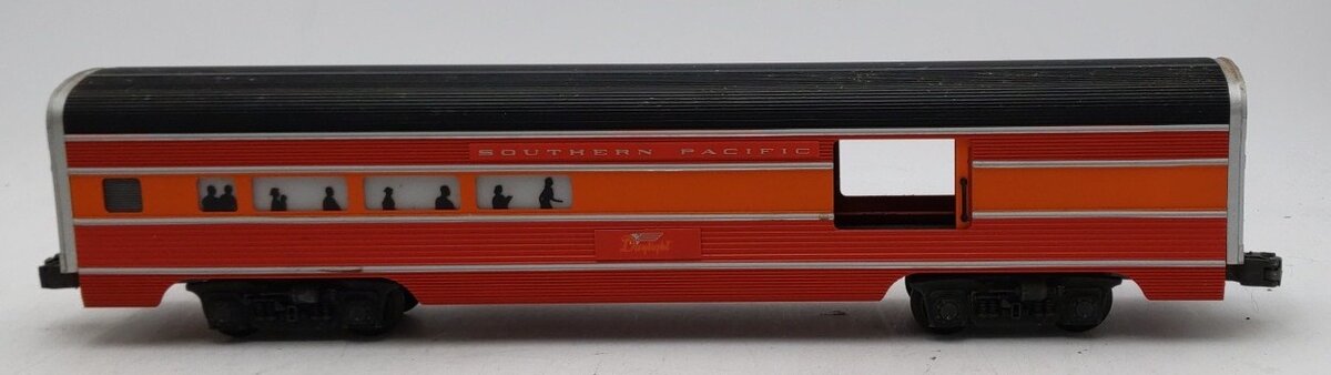 Lionel 6-9590 O Gauge Southern Pacific Daylight Aluminum Combo Car EX/Box