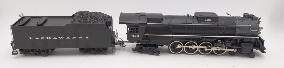 Lionel 6-18003 O Delaware, Lackawanna & Western 4-8-4 Locomotive & Tender #1501 VG/Box