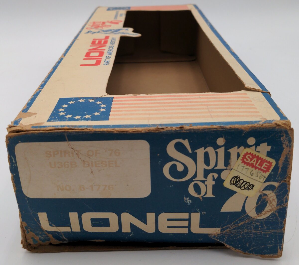 Lionel 6-1776 O Gauge Spirit of 76 U36B Powered Diesel Locomotive VG/Box