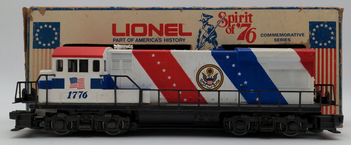 Lionel 6-1776 O Gauge Spirit of 76 U36B Powered Diesel Locomotive VG/Box