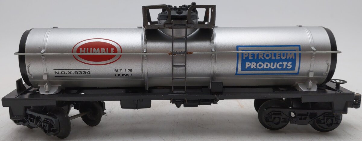 Lionel 6-9334 O Gauge Humble Oil Single Dome Tank Car VG/Box